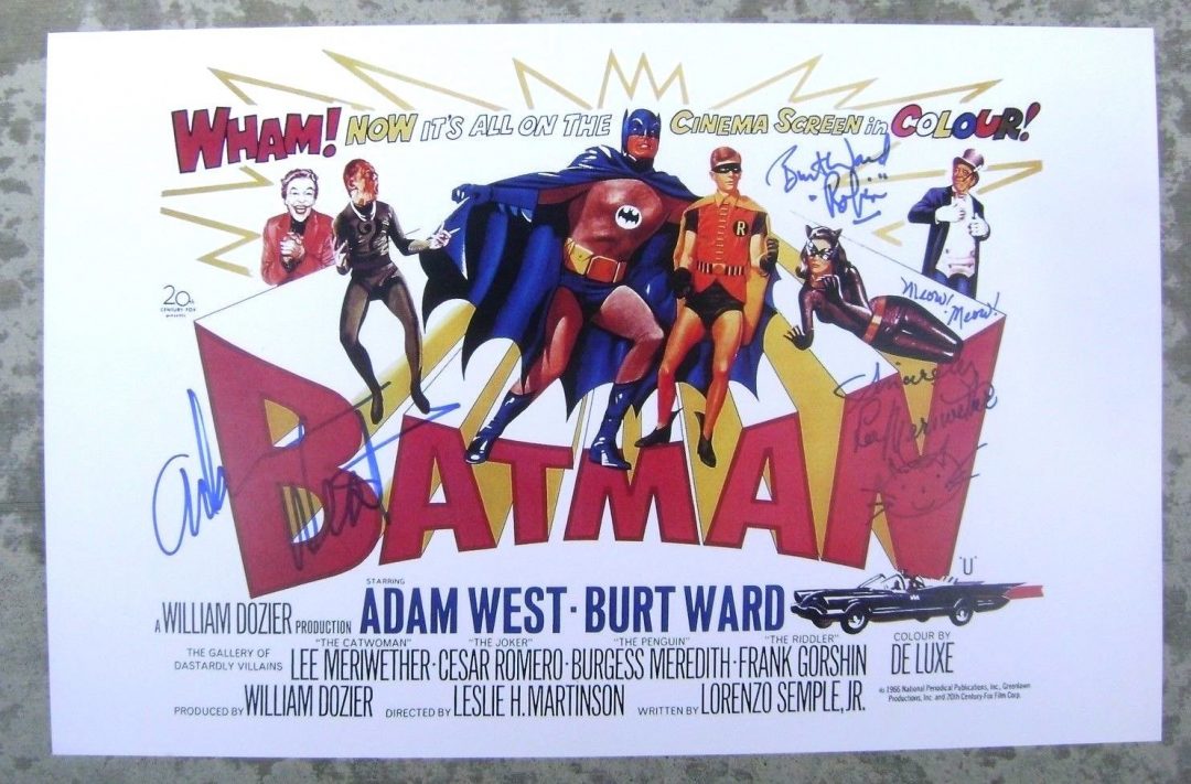 batman film memorabilia