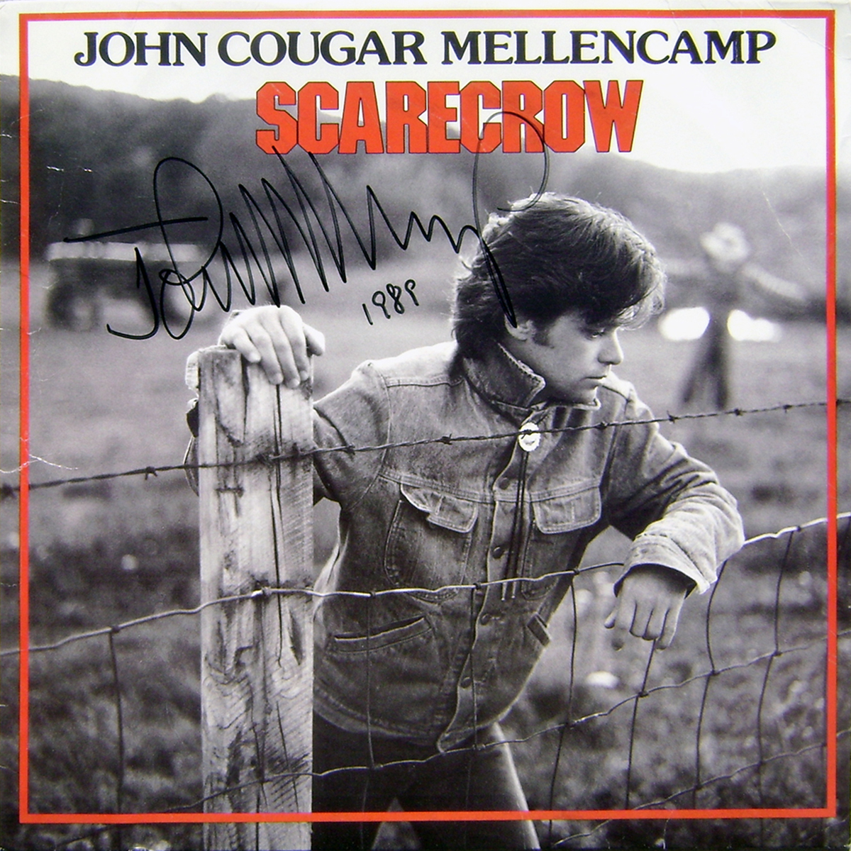 LP - John Cougar Mellencamp - Scarecrow
