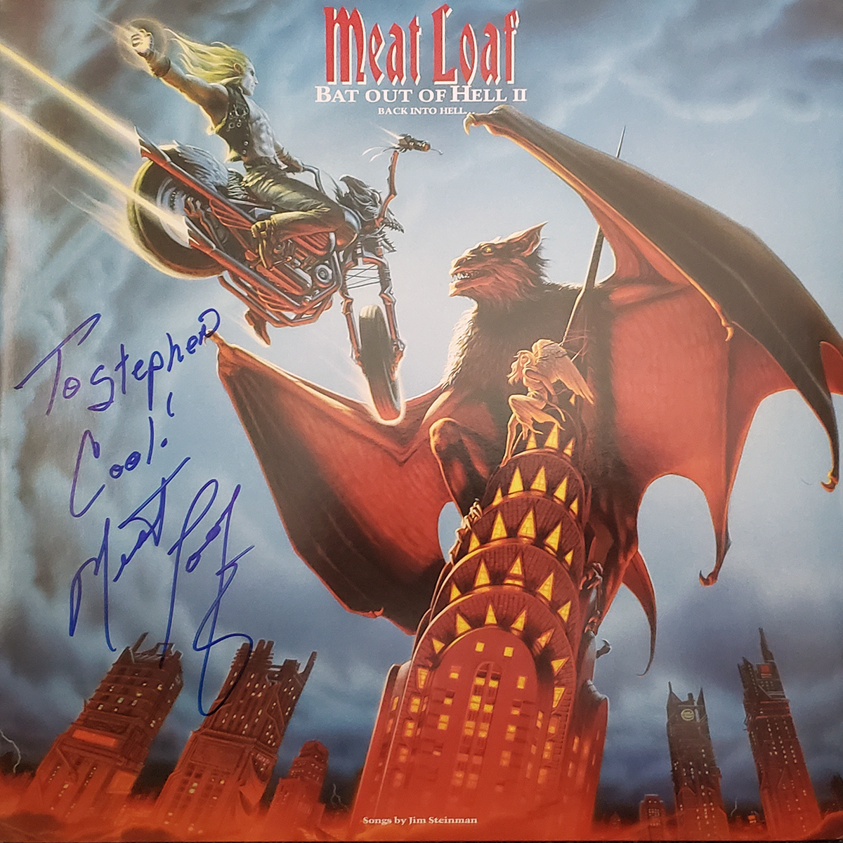 LP - Meat Loaf - Bat Out of Hell 2
