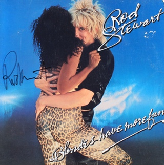 LP - Rod Stewart - Blondes Have More Fun