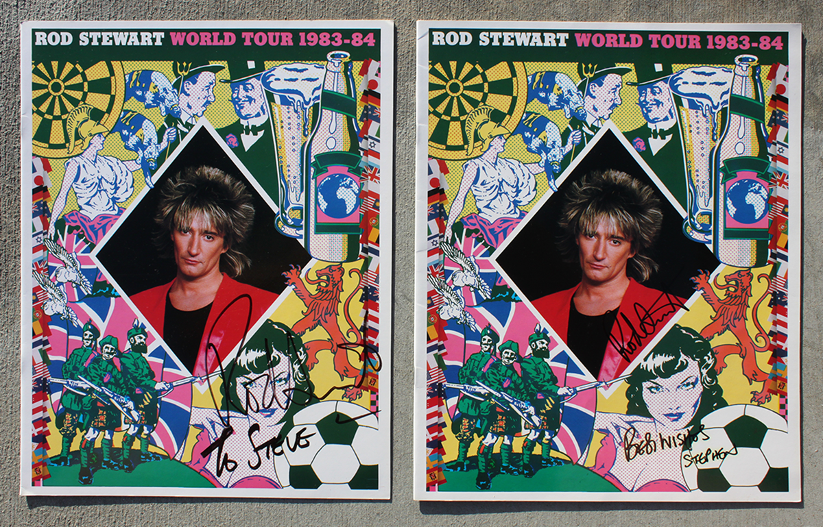 Tour Books - Rod Stewart World Tour 1983-84