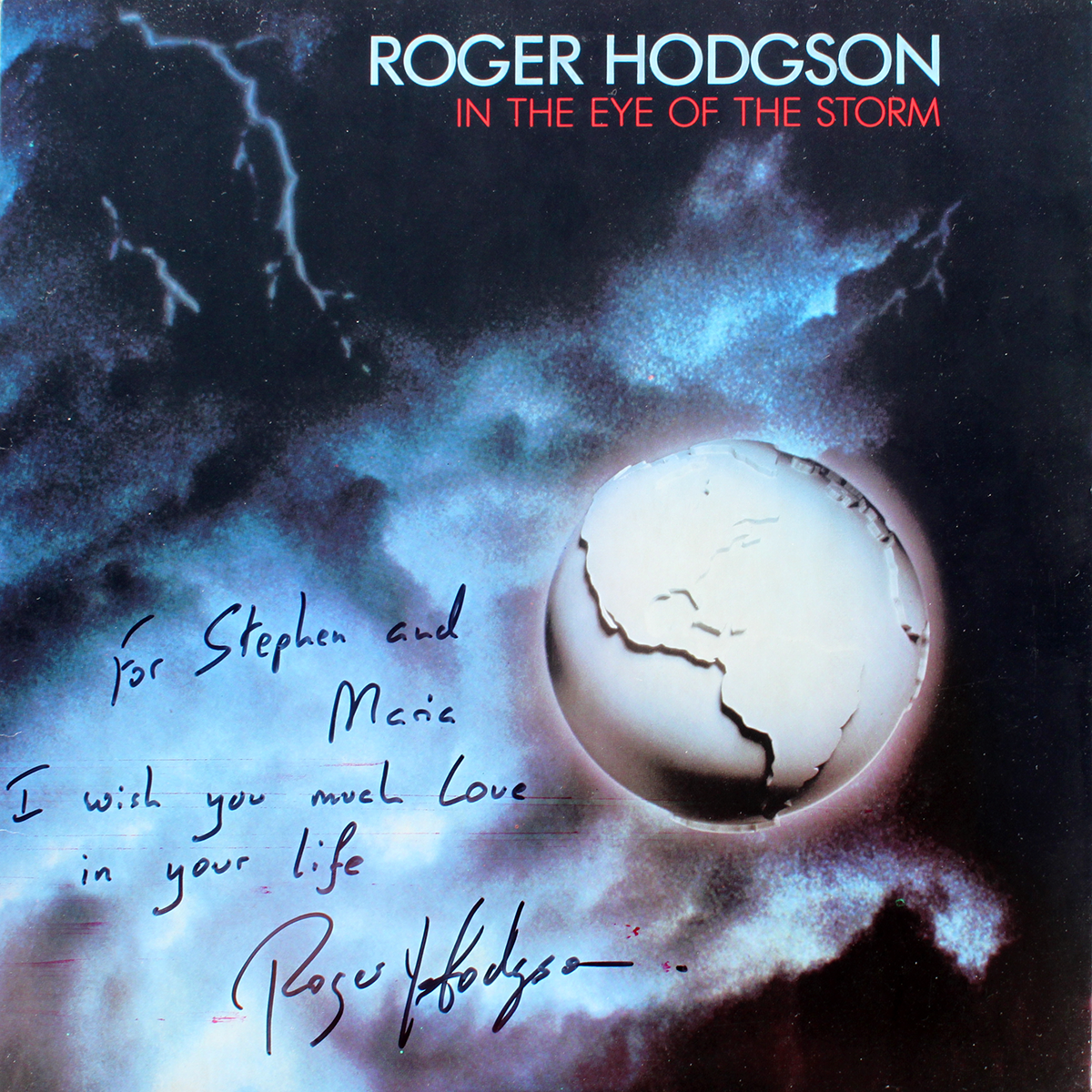 LP - Roger Hodgson - In The Eye Of The Storm