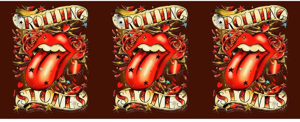 Rolling Stones Caricature