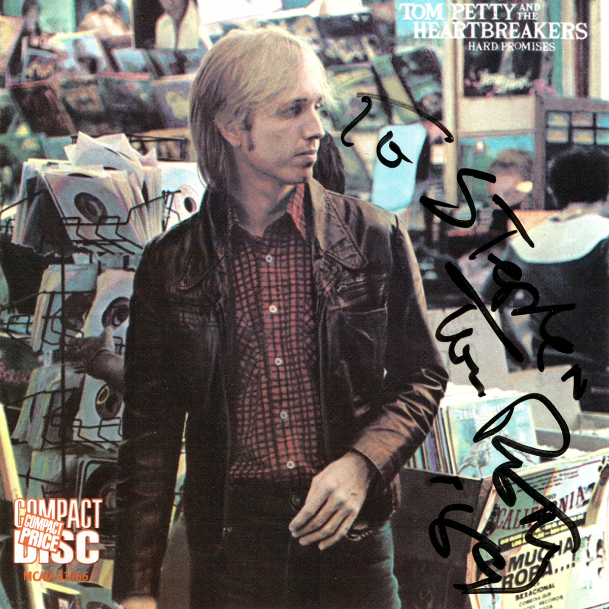 Tom Petty CD Cover - Hard Promises