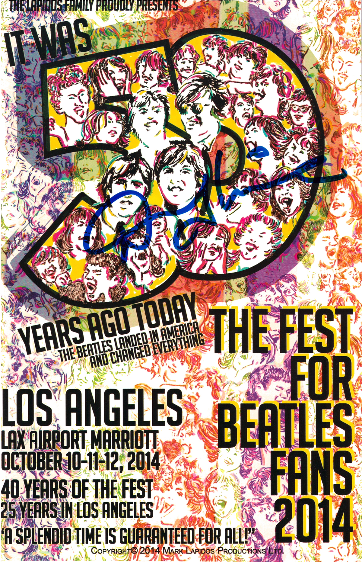 Beatlesfest Magazine - Denny Laine